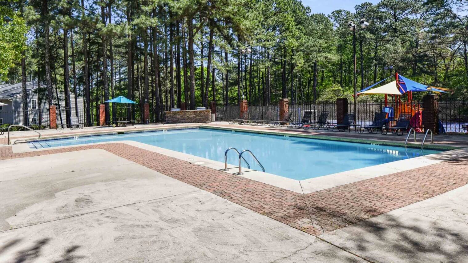exterior pool view near the clubhouse amenities 300 7